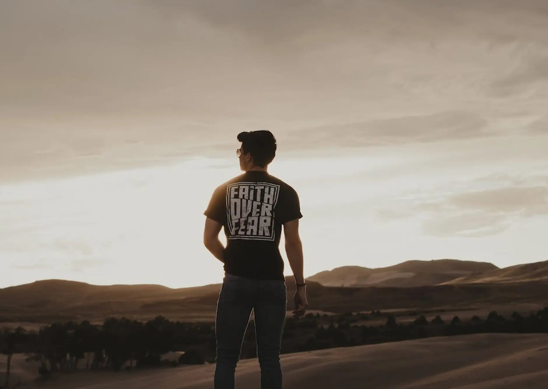 Faith Over Fear Tee - Image 7