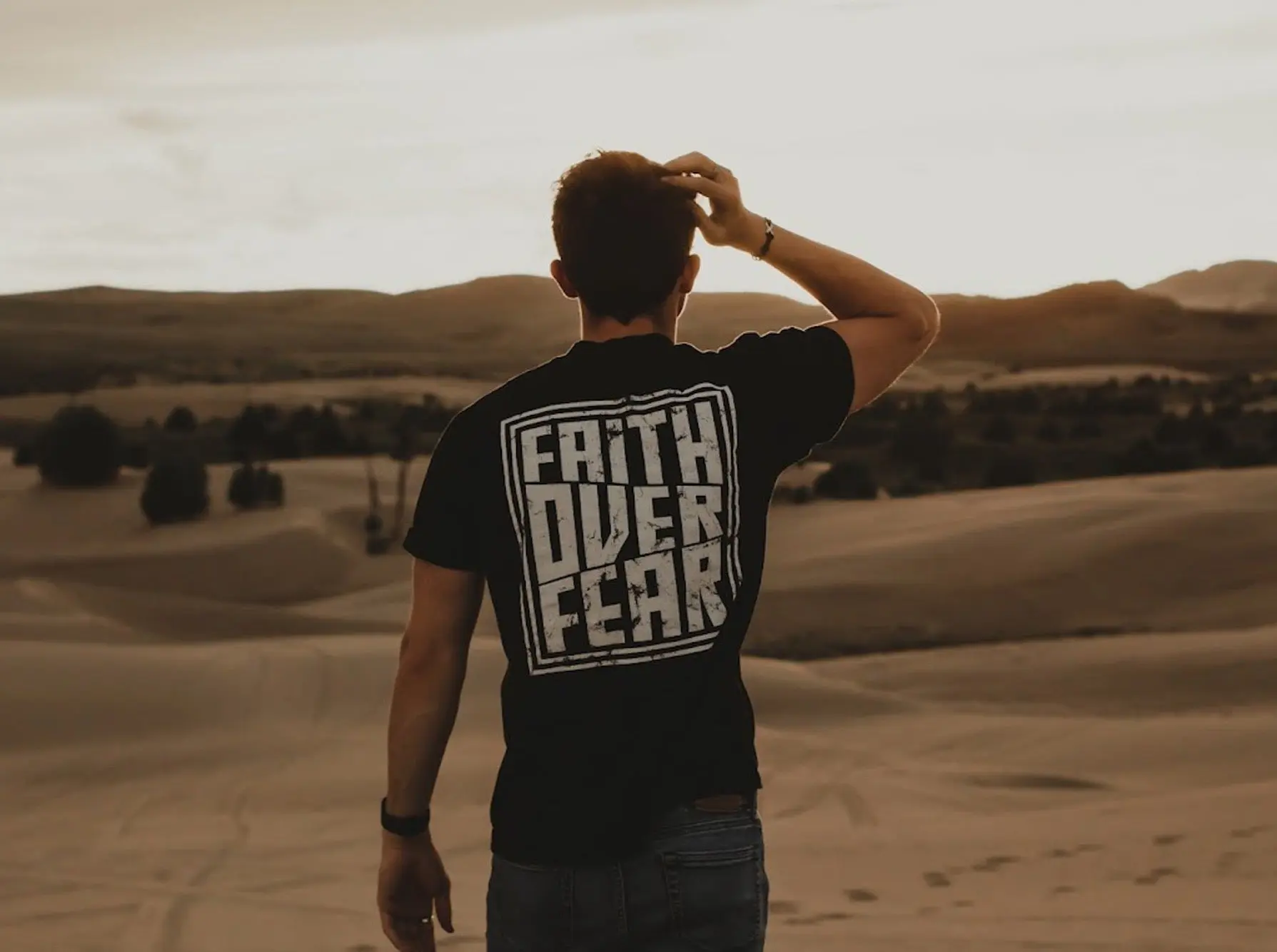 Faith Over Fear Tee - Image 8