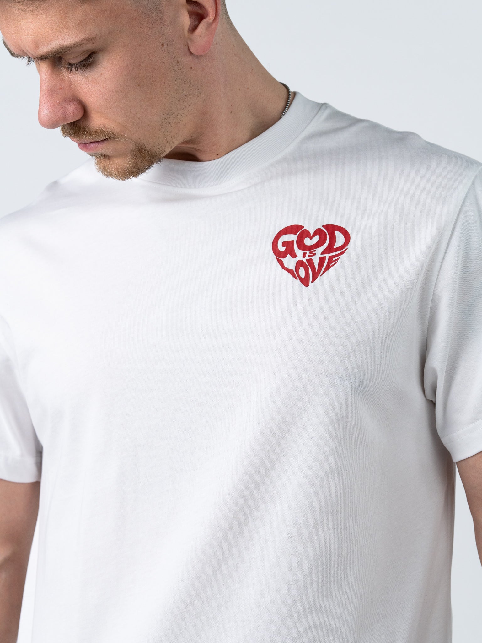 God is Love John 3:16 Premium Tee - Image 5