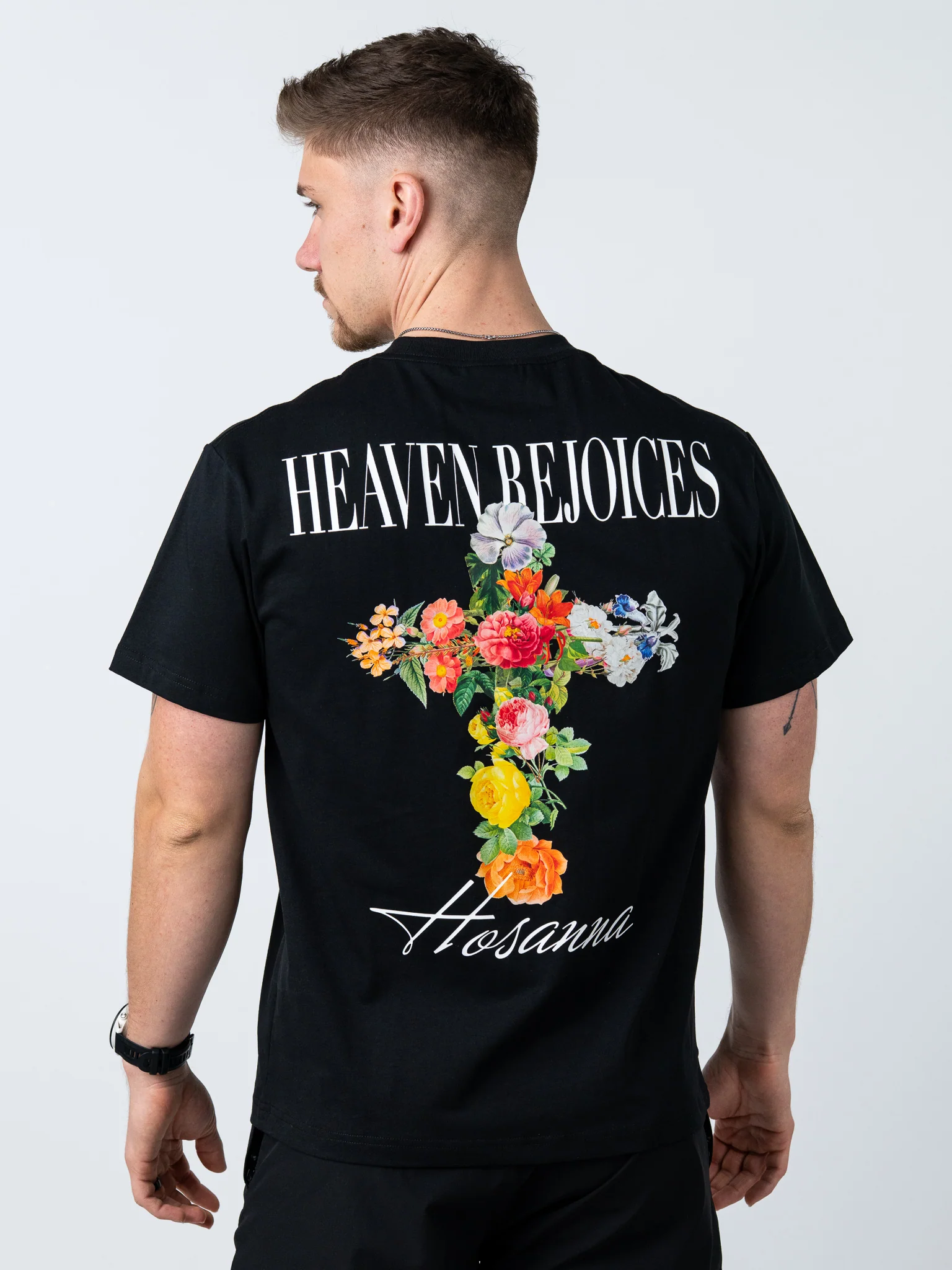 Hosanna Premium Cross Tee - Image 3