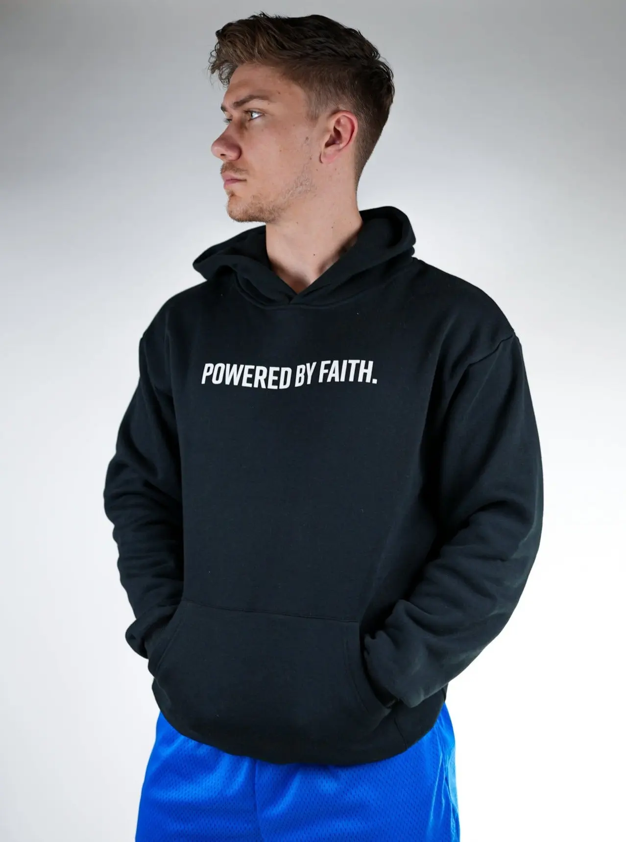Powered By Faith Hoodie - Image 10
