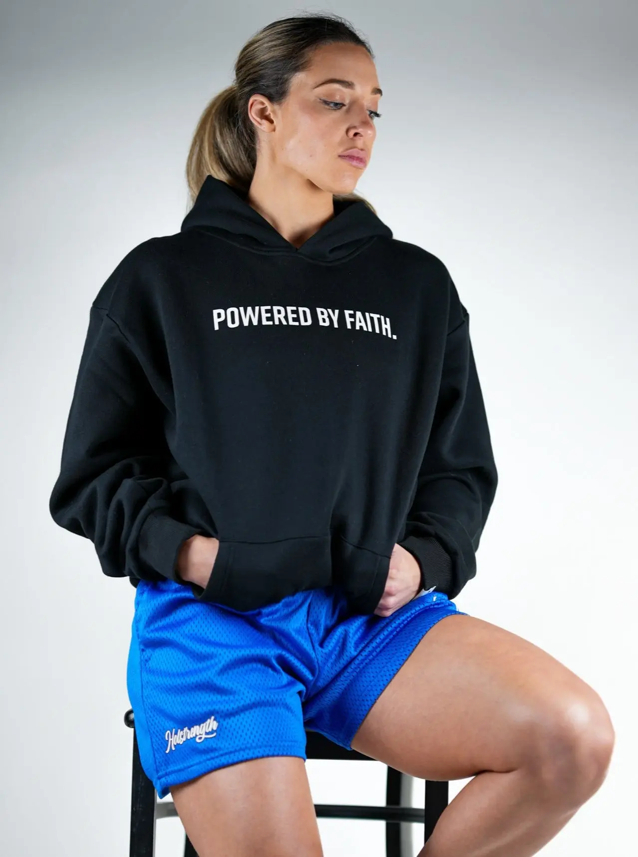 Powered By Faith Hoodie - Image 8