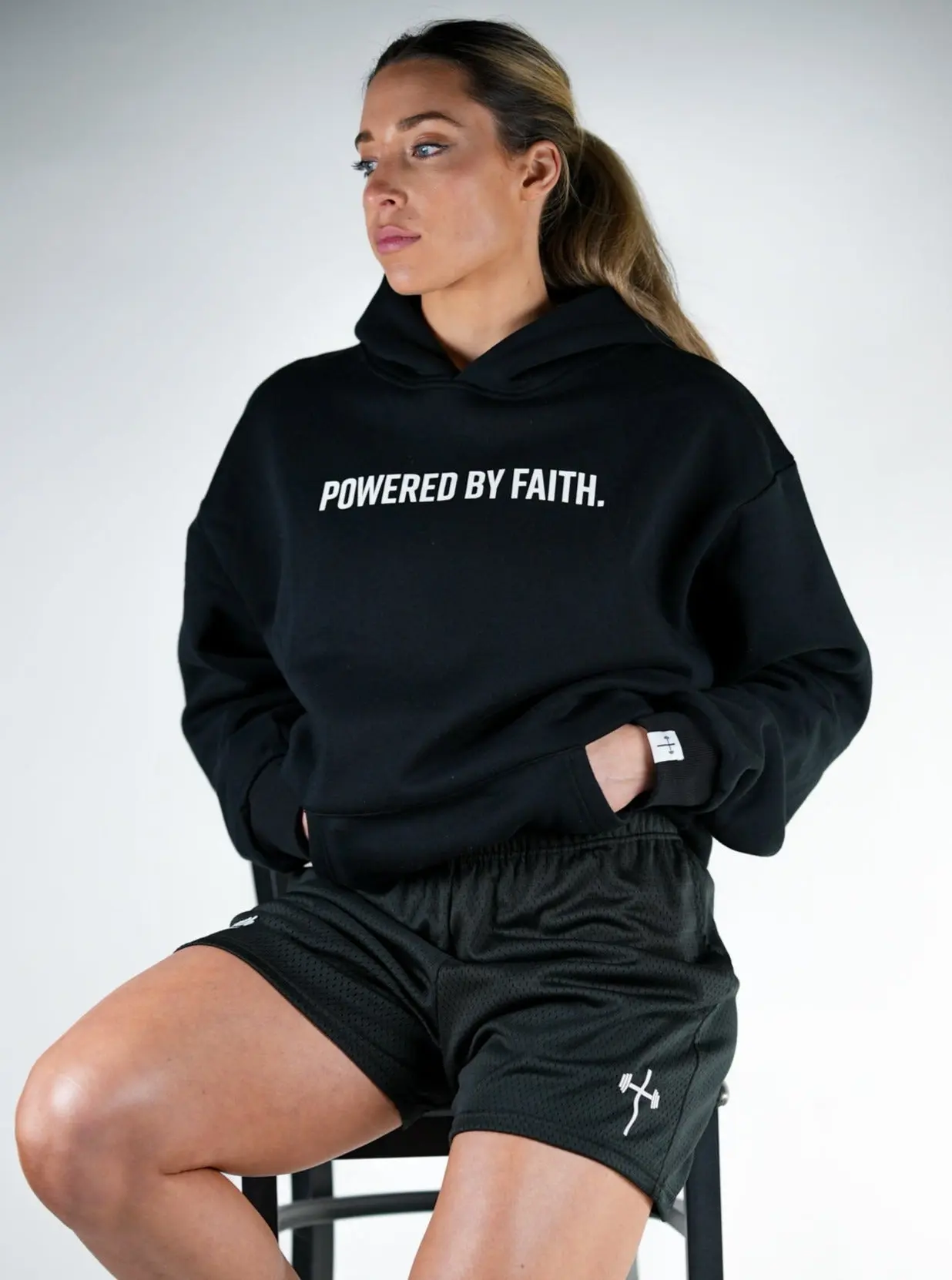 Powered By Faith Hoodie - Image 9