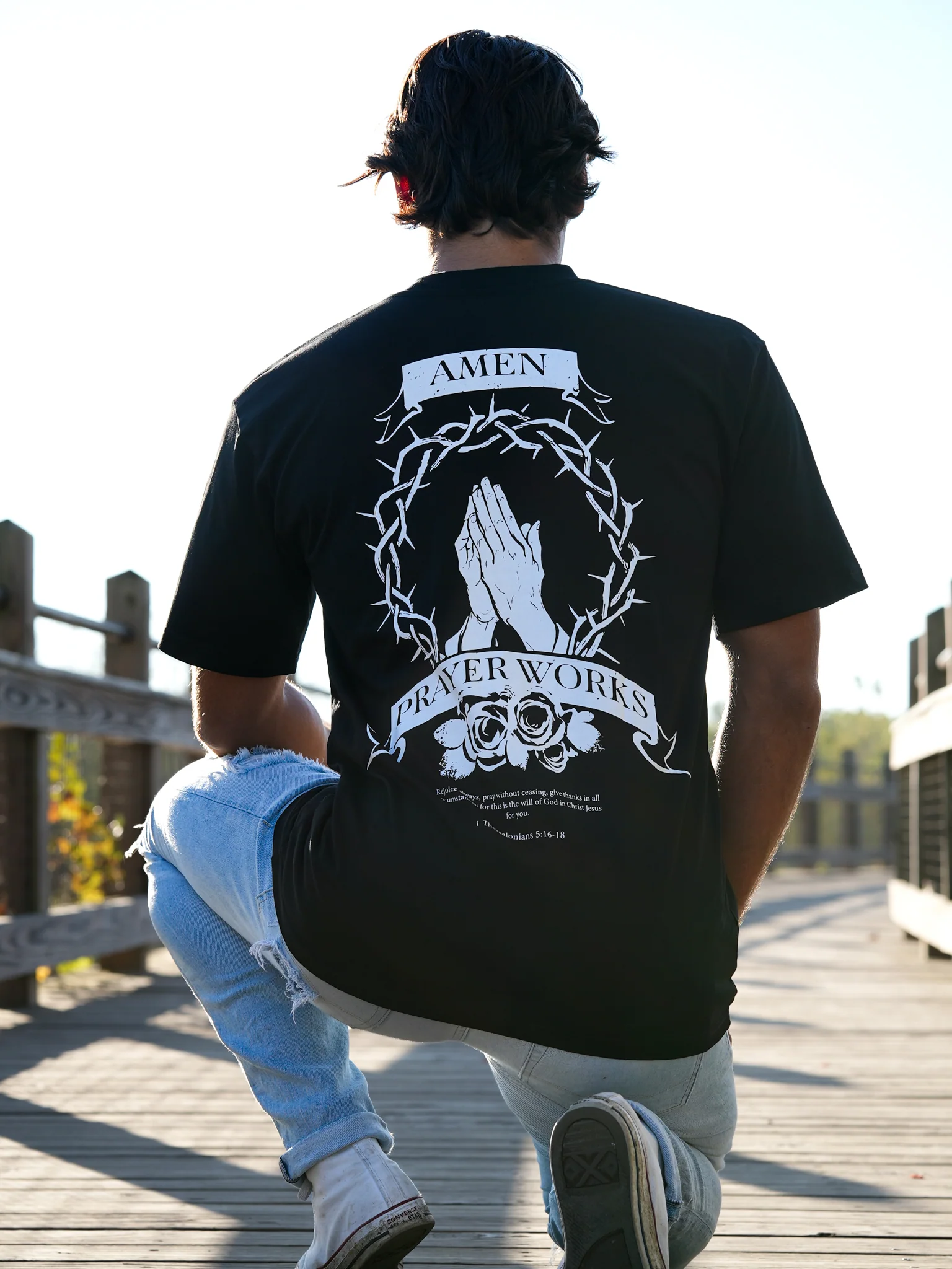 Prayer Works Tee - Image 4