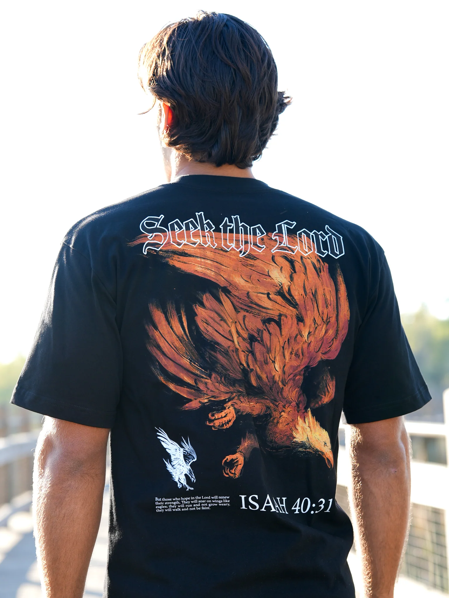 Seek The Lord Eagle Tee - Image 7