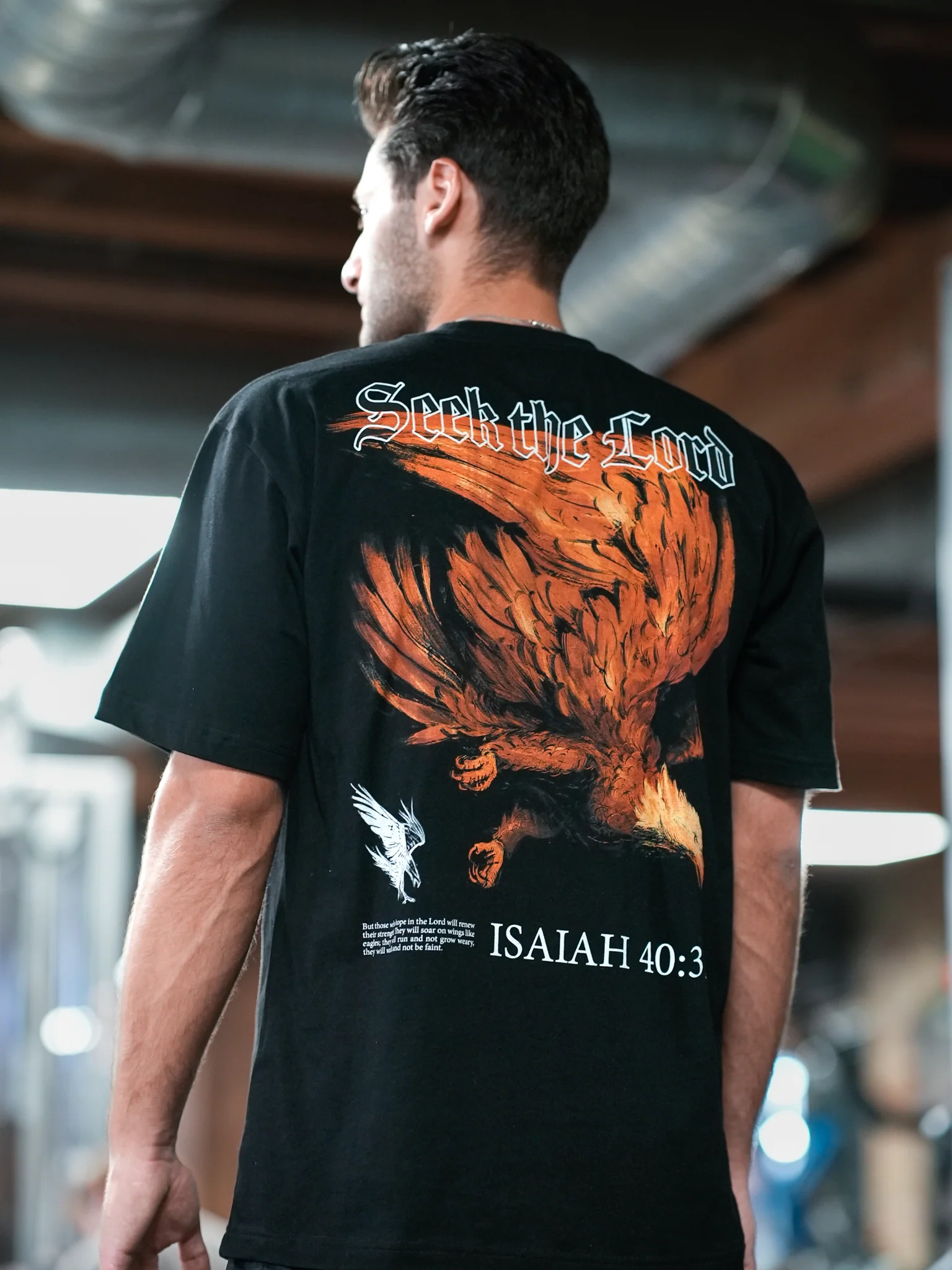 Seek The Lord Eagle Tee - Image 8